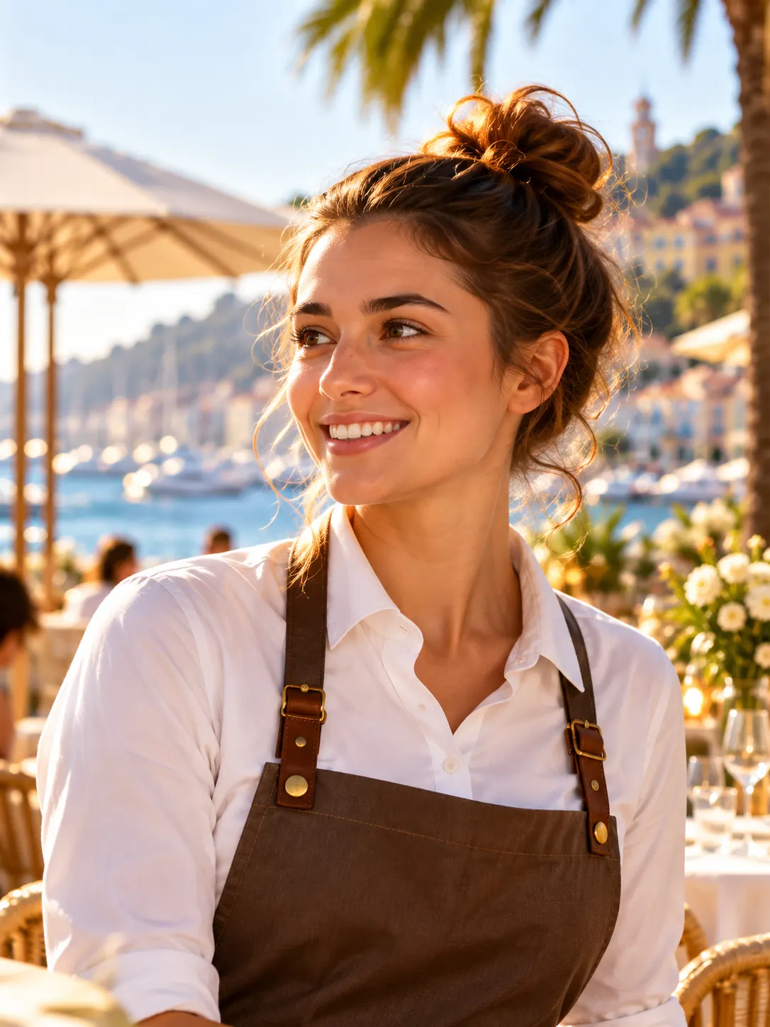 Chloé, serveuse